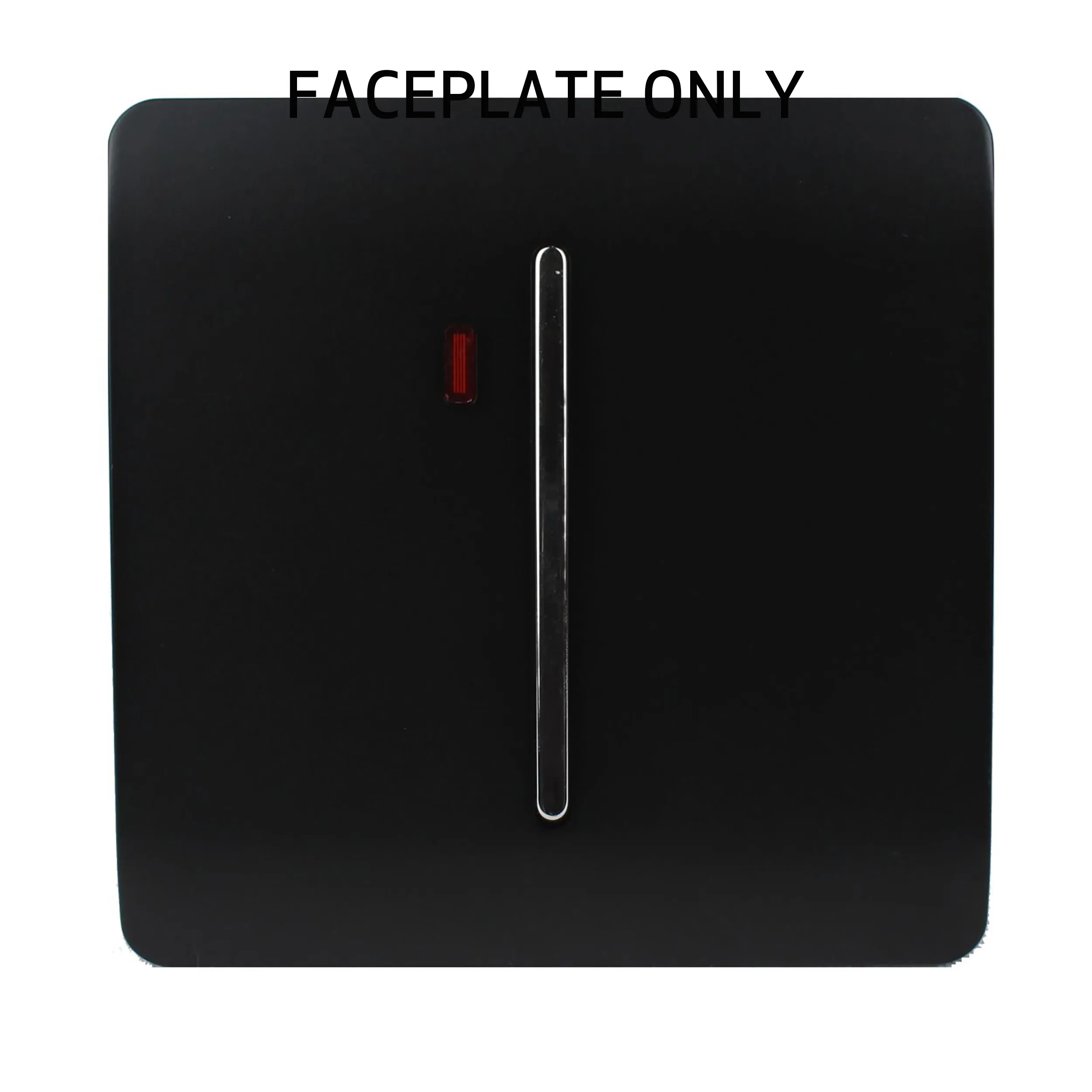Piano Black Spare Plate Wiring Accessories Trendi Decorative Screwless